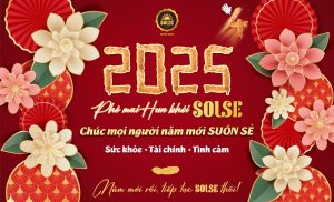 Phô mai Hun khói SOLSE chúc mừng năm mới 2025