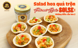 Salad củ quả trộn Phô mai Ruốc SOLSE