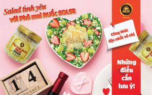 Salad “tình yêu” với Phô mai Ruốc SOLSE: Lưu ý 2026